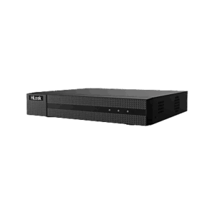 HiLook by HIKVISION DVR-208Q-M1(C)/LA – DVR Híbrido / 12 Canales / 8 TURBOHD + 4 IP / 4 Megapixel Lite / H.265+ / Audio por Coaxitron / AcuSense Lite / 1 Bahía HDD