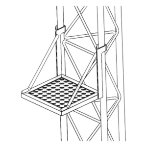 S-PLD-Z35G – Plataforma de Descanso / Torre STZ35G / Diseño Ergonómico / Resistente a Clima Extremo / Instalación Rápida