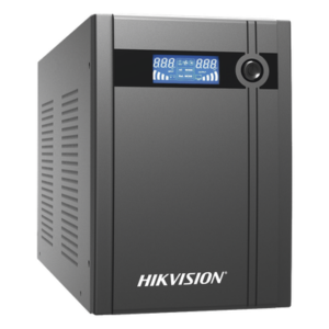 HIKVISION DS-UPS2000-X – UPS de 2000 VA / 1200 W / 4 Salidas NEMA 5-15R / Entrada 85-150 VCA / USB de Monitoreo / LCD
