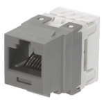 PANDUIT NK688MIG – Jack Keystone / Cat 6 / Clase E / 250 MHz / Impacto 110 / RJ45 / Gris