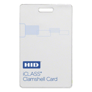 HID ICLASS208026 – Tarjeta de Proximidad iClass / 26 Bits / Memoria 2K / Formato Clamshell Grueso / Programación Aleatoria