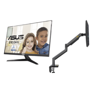 NB-EPCOM G45VY279HEK – Kit de Montaje Articulado / Monitor 27" Full HD / 75 Hz / 250 cd/m² / VESA 75x75-100x100 / Carga 15 kg / Altura 320 mm / 1.05 ft