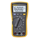 FLUKE FLUKE-115 – Multímetro Digital / Valor Eficaz Verdadero 6000 Recuentos / CAT III 600 V / Protección 6 kV / Pantalla LED Retroiluminada