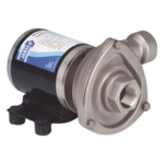 JABSCO 50840-0012 – Bomba Centrífuga de Baja Presión / 12 Vcd / Caudal 29 GPM / Presión 8.7 psi / Acero Inoxidable / Succión 2 m (6.6 ft)
