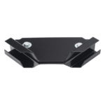 CHAROFIL CH-KTTB-EP – Kit Derivación Tipo T / Escalera Tubular 1.5" Peralte / 12" Ancho / Acero Carbono / Recubrimiento Epóxico Negro / Tornillería Incluida