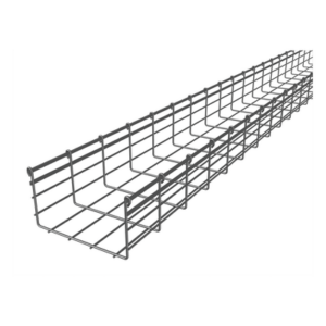 CHAROFIL CH-166-200EZ – Charola Tipo Malla / 166x200 mm / Electro Zinc / 528 Cables Cat6 / 3 m (9.84 ft)