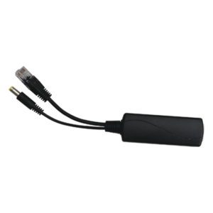 WI-TEK WI-POE11S-48V – Splitter PoE / Entrada 802.3af/at 30W / Salida 12 Vcc 2A / Puerto 10/100 Mbps / Protección 6 kV / -40 a 80°C