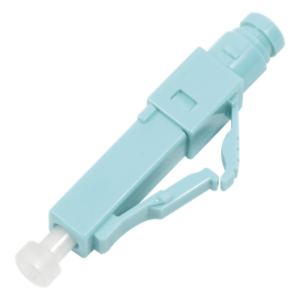 SIEMON FC1-LB-LC5-9AQ – Conector de Fibra Óptica / Pre-Pulido / LC Simplex / Multimodo 50/125 OM3-OM4 / Re-Terminable / 0.20 dB Pérdida / Color Aqua