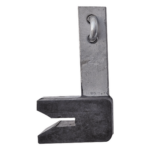SYSCOM TOWERS S-GULV – Guía para Línea de Vida en Torre / Acero Galvanizado / Recubrimiento de Caucho Amortiguador / Aplicación Intemperie / 0.40 kg / Torres Mayores a 15 m (49.2 ft)