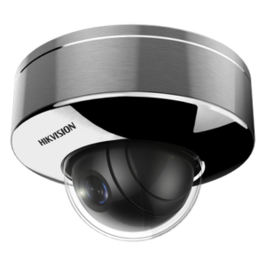 HIKVISION DS-2XE6145G0-HS/304 – Domo IP Anticorrosivo / 4 Megapixel / Lente 2.8 mm / H.265+ / IP67 NEMA 4X / IR 15 mts 49 ft / WDR 120 dB / PoE / Micro SD 128 GB