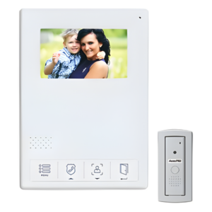 AccessPRO TVPRO-400W – Videoportero PREMIUM / Frente de Calle Antivandalismo / Ideal Para Baja Iluminación / Alta calidad de fabricación