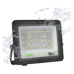 JWJ JLRE-L200 – Reflector tipo lupa / 200 W / 20 000 lm / 110-240 Vca / IP66 / 6500 K / 14.9 x 11.0 x 1.0 in