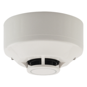 FIRE-LITE W-H355R – Detector de calor inalámbrico / Termovelocimétrico + fijo 135 °F (57 °C) / Tasa 15 °F/min / Red mallada 902-928 MHz / Base incluida