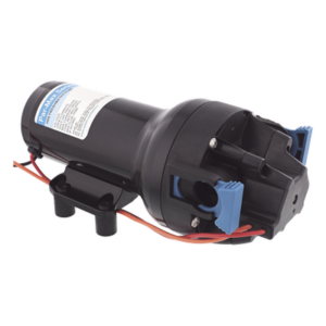 JABSCO P601J-218S-3A – Bomba de Diafragma para Trabajo Pesado / 12 Vcd / 60 PSI / 22.7 L/min (6 GPM) / Autocebante 2.1 m (6.9 ft) / IPX6 / 5 Cámaras