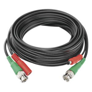 EPCOM POWERLINE DIY-5M-HD – Cable Coaxial Siames / BNC RG59 + Alimentación / 5 m (16.40 ft) / 100% Cobre / 4K / Interior y Exterior