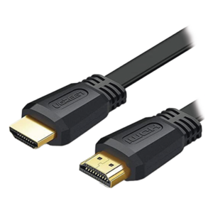 UGREEN 50821 – Cable HDMI 2.0 Plano de 5 Metros (16.40 Pies) / 4K@60Hz / HDR / 3D / HEC (Canal Ethernet HDMI) / ARC (Canal de Retorno de Audio) / Color Profundo de 48 Bits / Audio de 32 Canales / HDCP / Audio Dolby True HD 7.1 / 18 Gbps / EstaÑado y Triple Blindaje / A
