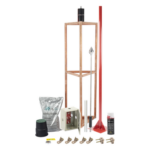 TOTAL GROUND KITMASTER05V2 – Sistema de Protección contra Tormentas Eléctricas / 300 m (984.3 ft) de Diámetro de Protección / Punta Captadora de Aluminio / Norma NMX-J-549-ANCE-2005