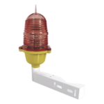 EPCOM INDUSTRIAL EI-LBIBHLU – Luz de Obstrucción LED / Color Rojo / Luz Fija / 32 cd / IP66 / 75-220 Vca / 3W