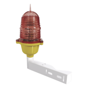 EPCOM INDUSTRIAL EI-LBIBHLU – Luz de Obstrucción LED / Color Rojo / Luz Fija / 32 cd / IP66 / 75-220 Vca / 3W