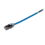 PANDUIT STP28X0.5MBU – Patch Cord Cat6A / 28 AWG Diámetro Reducido / S/FTP Blindado / CM/LS0H / 0.5 m (1.64 ft) / Azul