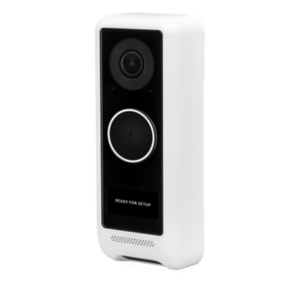 UBIQUITI UVC-G4-DOORBELL – UniFi Protect G4 Doorbell, WiFi, Resolución HD 2MP, Visión Nocturna IR 6 Mts, AI para Detección de Eventos, Audio Bidireccional, Protección IPX4