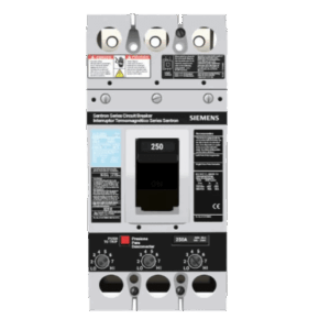SIEMENS FXD63B250L – Interruptor Termomagnético / 3 Polos / 250 A / 600 V CA / Capacidad Interruptiva 35 kA / Zapatas de Compresión