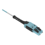 PANDUIT FZ2RPU1U1ONM002 – Jumper de Fibra Óptica / Multimodo OM4 50/125 / LC-LC Uniboot Duplex / OFNP Plenum / 2 m (6.6 ft) / Color Aqua