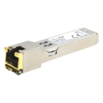 MIKROTIK S-RJ01 – Convertidor SFP a Ethernet / 10/100/1000 Mbps / 1.25 Gbps / 100 m (328 pies) / RJ45 / 0 a 85 °C