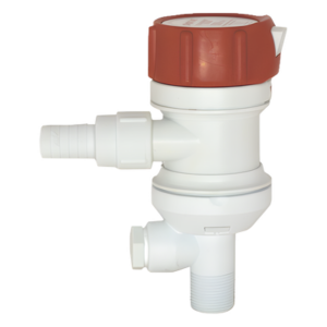 RULE 401FC – Bomba sumergible para carnada / 500 GPH (1893 LPH) / 12 VDC / Descarga 3/4" (19 mm) / 2.1 A