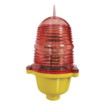 EPCOM INDUSTRIAL EI-LBIB – Estrobo LED de Obstrucción / Rojo / 32.5 cd / IP66 / 75-220 VCA / 100,000 h / -55°C a 70°C