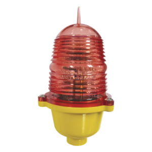 EPCOM INDUSTRIAL EI-LBIB – Estrobo LED de Obstrucción / Rojo / 32.5 cd / IP66 / 75-220 VCA / 100,000 h / -55°C a 70°C