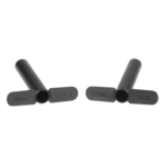 PANDUIT PZBR3 – Accesorio de Gestión Vertical de Cable / Profundidad 3 in (76.2 mm) / 2 Piezas / Montaje en Rieles de Gabinete de Pared / ABS Resistente