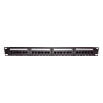 LINKEDPRO BY EPCOM LP-PP-507 – Panel de Parcheo de Impacto / 24 Puertos / Cat5e / 19 Pulgadas / 1U / 110 IDC / 24-26 AWG