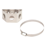ANDREW / COMMSCOPE STS-312 – Adaptador de Sujetadores de Presión / Acero Inoxidable / Tubo 1 a 2 (25.4 a 50.8 mm) / Agujero Pasante 3/4' / Paquete 10 Piezas