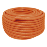 SURTEK SYS-136850 – Manguera Corrugada Flexible / 1/2" x 100 m (328 ft) / HDPE / IP67 / Sin Guía / Resistente UV