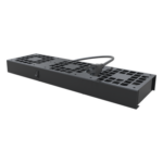 LINKEDPRO BY EPCOM LP-VENT-03 – Kit de Ventiladores para Gabinete de Piso / 110 Vca / 12 x 12 cm / 1.56 ft Cable / Acero Calibre 18