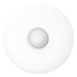 HIKVISION DS-PDCL12DT-EG2 – Sensor PIR Dual-Tech de Techo / Cobertura 360° / Rango 12 m (39.4 ft) / 172 Zonas / PIR + Microondas 24 GHz / Interior