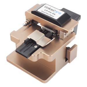 LINKEDPRO BY EPCOM LP-FC-X6 – Cortadora de Precisión para Fibra Óptica / 48,000 Cortes / Fibras 250 µm, 900 µm y 3 mm / Recolección de Residuos Integrada / Aluminio y Acero Endurecido