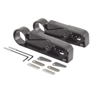 RF INDUSTRIES,LTD RFA-4087-KIT – Kit de Pelacables Manuales / Precisión / Cables Coaxiales hasta 13 mm (0.43 ft) / Carburo de Tungsteno / Ajuste de Profundidad