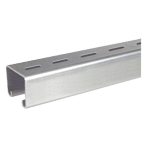 ANCLO ANC-UOE4X4 – Unicanal Perforado / 4 x 4 cm / Calibre 16 / 3 m (9.8 ft) / Pregalvanizado Electrolítico / 1.5 mm Espesor