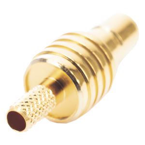 RF INDUSTRIES,LTD RSB-4050-1B – Conector SMB Hembra / Anillo Plegable / RG-174/U, 8216, M17RG-316 / Bronce Niquelado / Contacto Oro