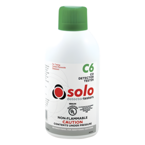 SDI SOLO-C6 – Lata de Gas CO / Monóxido de Carbono Genuino / No Inflamable / Uso Manual o en Dispensadores / Certificación UL