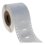 PANDUIT T038X000FJT – Etiqueta de Cinta Continua / 9.7 mm (0.38 in) / Poliolefina Blanca / Transferencia Térmica / 30.5 m (100 ft) / UL969 / -40°C a 82°C