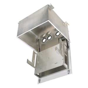 PANDUIT PZICEA – Gabinete de Techo Plenum / 2 UR Equipo Activo / 6 UR Parcheo / Acero / Blanco