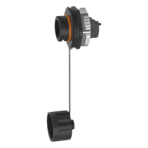 PANDUIT IAEBH6X – Conector Industrial RJ45 / Categoría 6A / IP67 / 8 Posiciones / Tapa Protectora / 50 μin Oro / 24 AWG