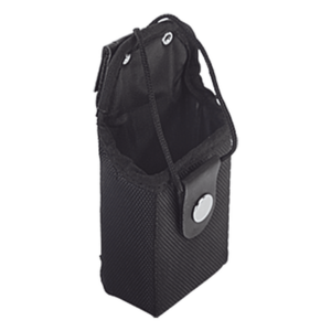 SYSCOM FSM-PRO – Funda para Radio Portátil / Nylon Reforzado / Broche Frontal y Correa / 58 x 85 x 37 mm / Compatible Icom y Kenwood