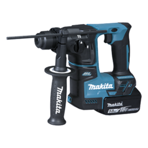 MAKITA DHR-171RTJ – Martillo rotatorio inalámbrico / 17 mm (11/16") / Motor BL sin carbones / 18V LXT / SDS-PLUS / 2,1 kg