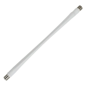 WILSONPRO / WEBOOST 951182 – Jumper Coaxial / 25.4 cm (10 pulgadas) / Conectores F Hembra / 75 Ohm / Diseño Plano / Color Blanco