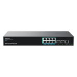 GRANDSTREAM GWN7821P – Switch PoE Multigigabit Capa 3 / 8 Puertos 2.5 G / 2 Puertos SFP+ / PoE++ 60 W / Stacking 4 Unidades / Administración Local y Nube