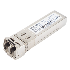 PLANET MTB-SR – Transceptor SFP+ / 10GBASE-SR / Multimodo LC / 300 m (984 ft) / 850 nm